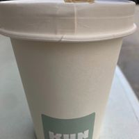 Coffee to go at Kun Café in Paris