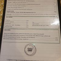 Hopefully vegan desserts coming soon! at Sauce and Flour in Maidenhead