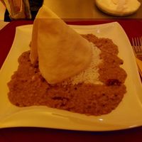 daal with rice at Curry Insel in Vienna