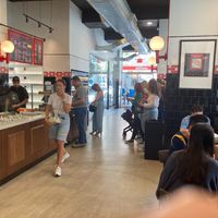 Inside at Utopia Bagels in New York City