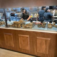 Fresh bagels at Utopia Bagels in New York City