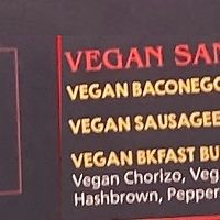 Vegan sandwiches (they also have vegan cream cheeses) at Utopia Bagels in New York City