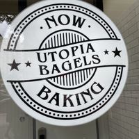  at Utopia Bagels in New York City