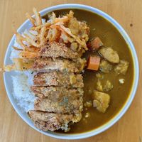 Japanese curry plant-based (139 THB)  at WAKO Bake in Chiang Mai