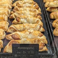 Almond croissant at Bebié Konditorei Confiserie GmbH in Luzern
