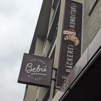 Sign at Bebié Konditorei Confiserie GmbH in Luzern