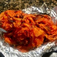 Onion pakoda at Casavill in Abu Dhabi