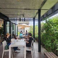 Terrace at Studio Cafe Sephiroth in Chigasaki