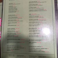 Menu 2 at Papagaio Bistró in Redondela