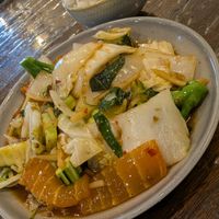 Kra Pao with vegan salmon at Vegan Thai-Riffic in North Lakes