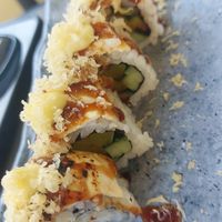 Vegan sushi with tofu, Avocado, and daikon at Osaka in Naxxar