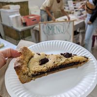 Tarte cookie at True Munchies in Lisbon