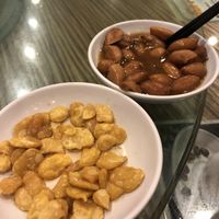 Appetizers - board beans and braised peanuts at Yuet Sum Hin 悦心轩 in Kuala Lumpur