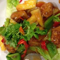 sweet and sour pork at Yuet Sum Hin 悦心轩 in Kuala Lumpur