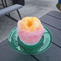 Mango-Guava shaved ice at Tropical Sno in Appleton