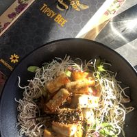 Crazy Asian Salad with tofu  at Tipsy Bee in Gran Canaria