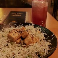 Not a great pic but the food was very nice!! at Tipsy Bee in Gran Canaria