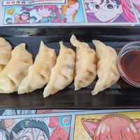 Vegan gyoza at Ramen Shifu in Tenerife