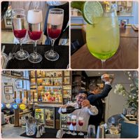 Cocktail bar at Lasan in Birmingham