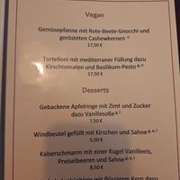 Vegane Optionen :) at Restaurant Knurrhahn in Trassenheide