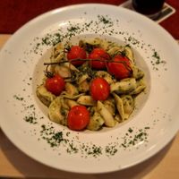 Vegane Tortellini at Restaurant Knurrhahn in Trassenheide