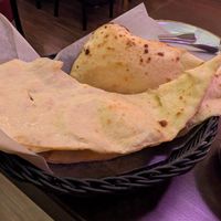 Plain naan at Restaurant Naina in Berlin