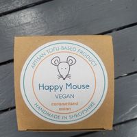 Caramelised Onion Cheese at Happy Mouse Vegan in Oswestry