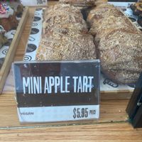 Vegan pastry (they also have a vegan chocolate zucchini bread)  at Modern Bread and Bagel  in New York City
