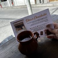   at Dina's Chocolates in Panajachel