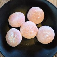 Mochi ice cream at Peko Peko  in Boulder