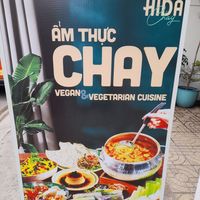 Sign outside at HIDA Chay in Ho Chi Minh City