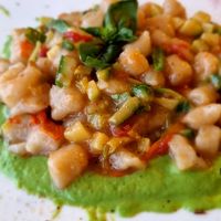 Chicche vegan at Il Goccino in Lucignano