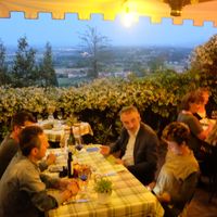 A night in May at Il Goccino at Il Goccino in Lucignano