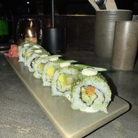 Vegan crispy katsu sushi roll  at Yuki Canggu in Canggu