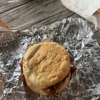 vegan chicken sandwich at The Loaded Bowl in Oklahoma City