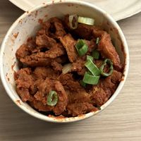 Side of BBQ chickenn  at The Loaded Bowl in Oklahoma City