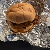 Buffalo chicken sandwich   at The Loaded Bowl in Oklahoma City
