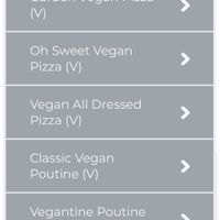 Menu at Milano Pizzeria in Petawawa