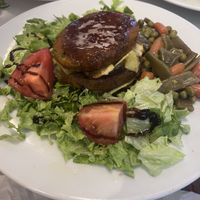 Vegan burger 🥳💃  at Casa Manolo in Santiago De Compostela