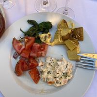 Vegan tapas    at Taberna La Malagueña in Malaga