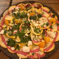 Zucchini gaspacho   at Honest Greens in Porto