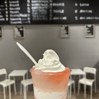 Soft-serve slush  at Smoove Ice Cream Bar in Saskatoon