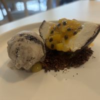 Coconut mousse  at Zoey's vegan by CANES in Bangkok