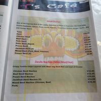  at T's Café Restaurant in Thurso