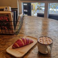 Cacao on oat milk at Miška - Мишка in Herceg Novi