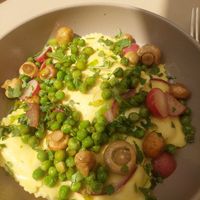 Lemon ravioli at Vierte Wand in Bern