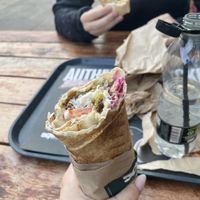   at Sqew Shawarma Bar in Leeds
