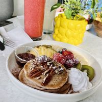 Pecan pancake   at Lemon Garden in Gothenburg