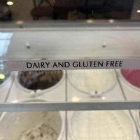 Clearly labeled options   at Thurgood Creamery in Syracuse