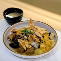 Vegan Hainanese Curry Beancurd Skin Rice at Greendot 绿一点 - Tampines in Central Singapore